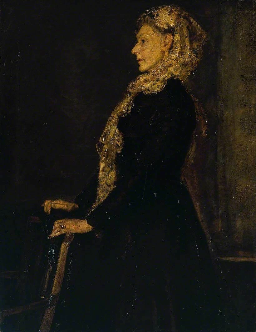 Ethel Walker - La matrigna dell'artista, la signora Arthur Walker, Tate Gallery